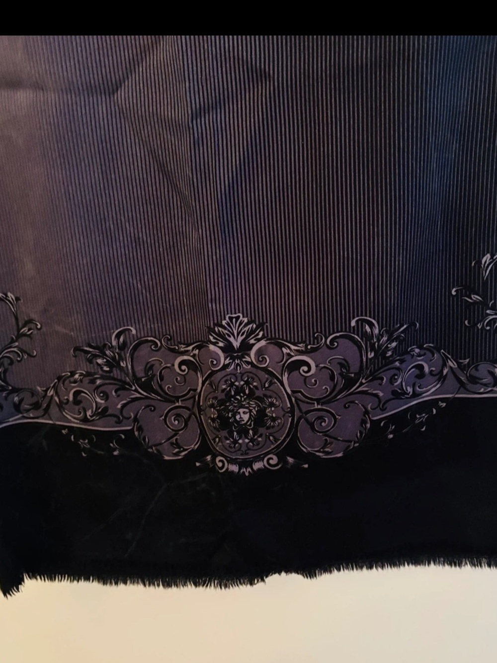 Versace Silk Scarf, Made in Italy